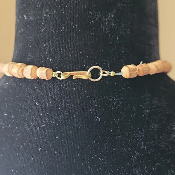 WOODEN ANIMAL Necklace Vintage - Picture 5 of 7